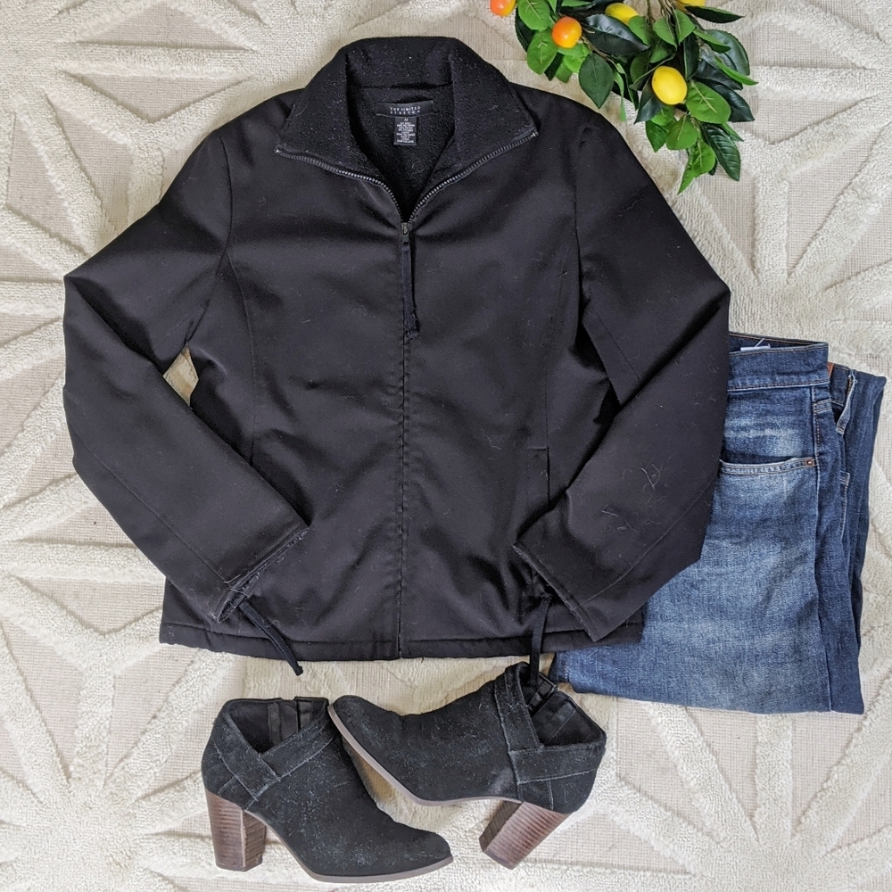 The Limited Stretch Black Jacket Size M